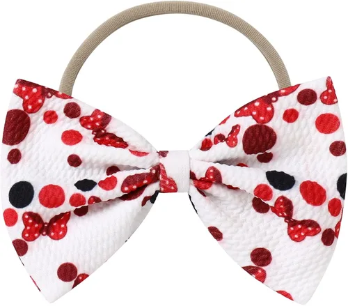 Vista 6 de IMEKIS Traje de ratón para bebé y niña mameluco de girasol y melocotón pantalones cortos con volantes diadema para sesión de fotos de pastel