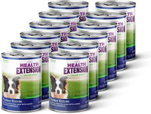 Vista 10 de Health Extension Duck Entrée - Alimento húmedo para perros, sin granos, 12.5 onzas, receta rica en proteínas, soporte de hidratación, ideal