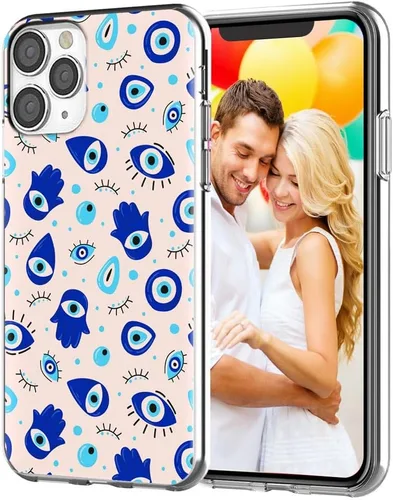 Vista 22 de Funda para iPhone 12, para iPhone 12 Pro, funda protectora completa a prueba de golpes, delgada, suave, TPU transparente, para niñas, mujeres