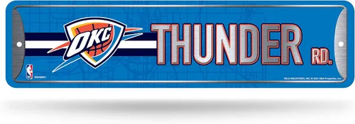 Vista 18 de Rico Industries NBA Basketball Metal Street Sign