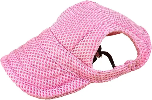 Vista 14 de Sombrero deportivo para perros, sombrero de lona para mascotas, sombrero de tela Oxford de béisbol deportivo con agujeros para las orejas