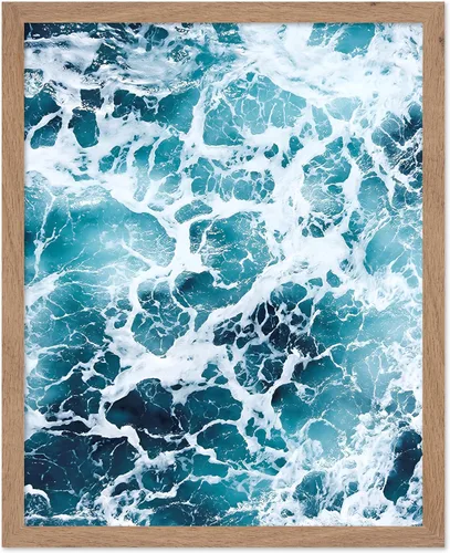 Vista 59 de Poster Master Póster clásico costero, impresión acuática vintage, regalo para artistas, amigos, atrapa las olas, surfistas en el mar, playa, costa