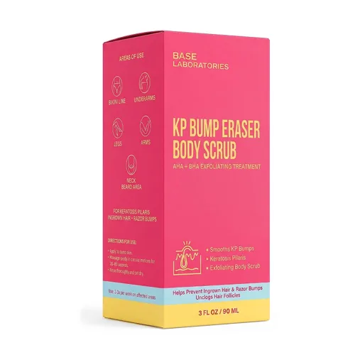 Vista 7 de BASE LABORATORIES Exfoliante corporal para cabello encarnado y KP con AHA