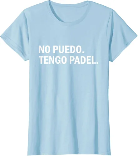 Vista 31 de Camiseta de jugador divertido No Puedo Tengo Padel Hobby