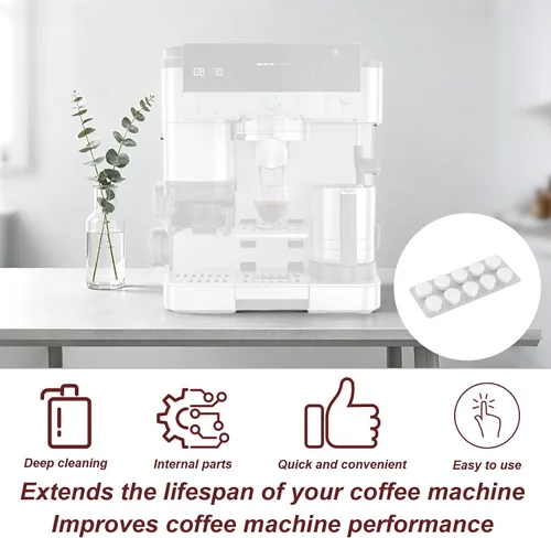 Vista 6 de 10 tabletas descalcificadoras para cafetera Breville Nespresso