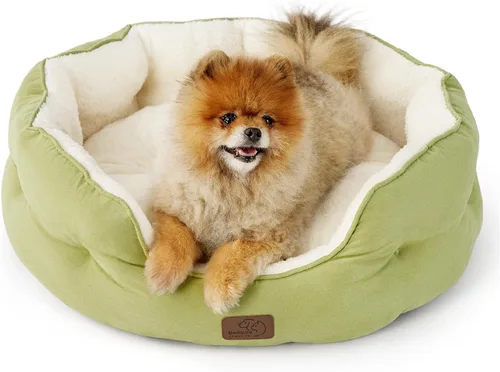 Vista 29 de Bedsure AeroFrost™ - Cama refrescante para perros pequeños, redonda