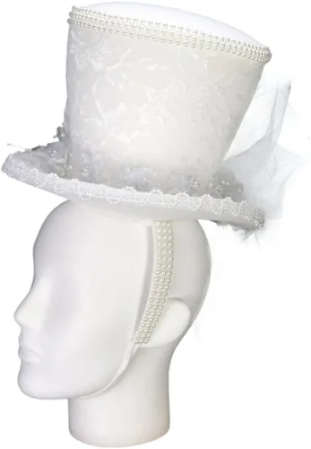 Vista 9 de Foam Party Hats: Feathers Princess Crown – Handmade Fancy Feather Crown for Weddings, Parties & Costumes