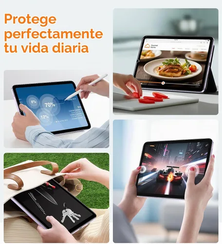 Vista 4 de SMARTDEVIL - Protector de pantalla para iPad Mini 7ª/6ª (8.3 pulgadas, 2024/2021)