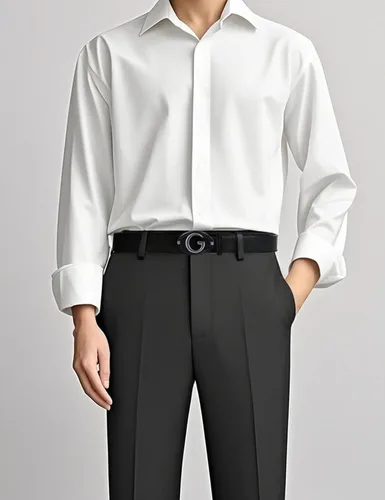 Vista 3 de Cinturón de cuero con trinquete ajustable para hombre, regalo de corte 1 38 para un ajuste perfecto