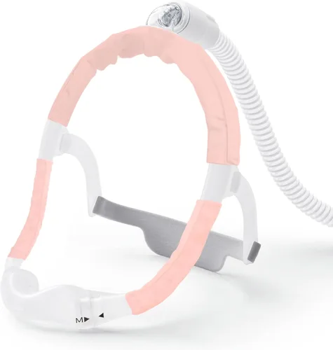 Vista 15 de Paquete de 3 fundas de correa CPAP de satén suave, protector de cabello CPAP para mujer, universal y cómodo, para correas de máscara CPAP Dreamwear