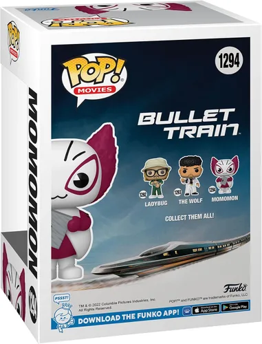 Vista 3 de Funko Pop Movies: Bullet Train - Momochan - Momomon - Figura de vinilo coleccionable - Idea de regalo - Producto oficial - Juguetes para niños