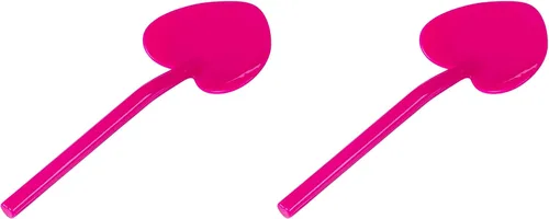 Vista 20 de Restaurantware Cucharas de postre de 3.5 pulgadas x 1.3 pulgadas, 100 mini cucharas desechables – Cucharas de degustación de plástico amarillo bebé