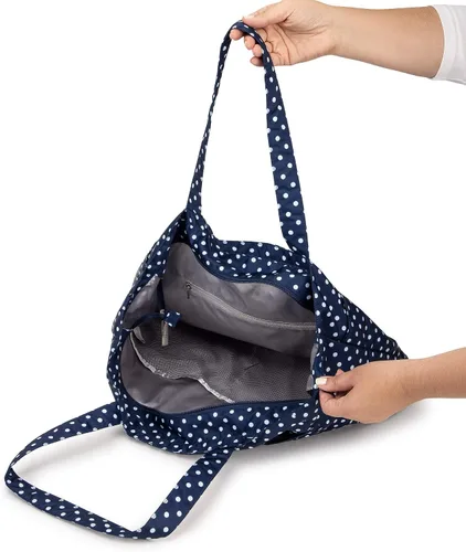Vista 4 de Super Be Bolsa de viaje ligera para uso diario con bolsillos de almacenamiento M