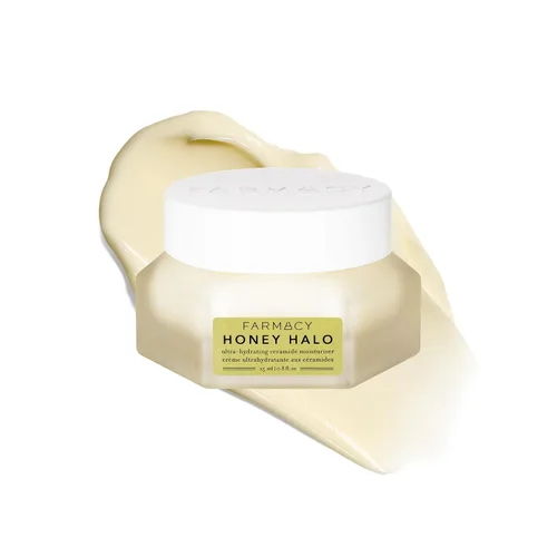 Vista 12 de Farmacy Honey Cloud Crema hidratante facial – Loción facial ligera con ácido hialurónico + péptidos – Humedad transpirable + reparación de barreras