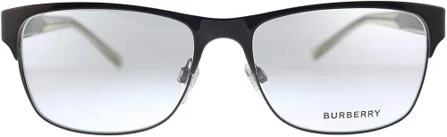 Vista 2 de BURBERRY BE 1289 1212 - Lentes rectangulares de metal marrón cepillado 2165in cepillado marrón