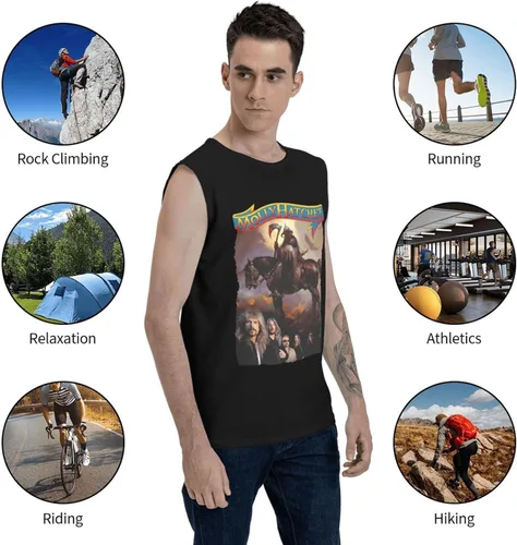 Vista 6 de STOLARCZY Mens Muscle Quick Dry Tank Tops Sleeveless Shirt Undershirts for Gym Workout
