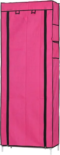Vista 4 de Savins Rojo de rosa no tejido de moda del zapato de la tela de las celosías de 9 celosías que ahorran
