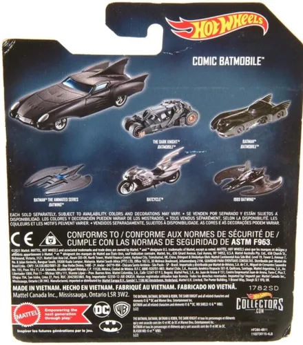 Vista 2 de Hot Wheels Combic Batmobile Escala 1:50