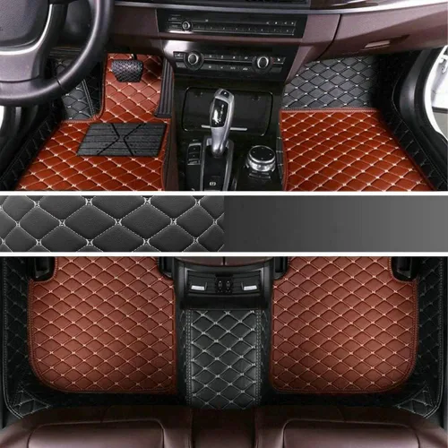Vista 12 de Alfombrillas automotrices personalizadas para 99.99 % de los sedán, SUV, automóvil deportivo, hombres y mujeres, protección completa, almohadillas