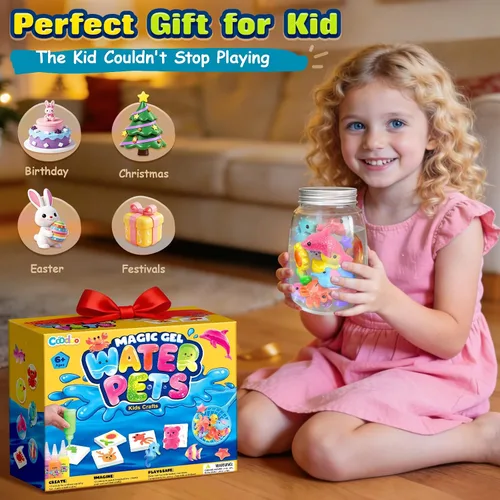 Vista 7 de Kits de manualidades mágicos de elfo de agua - Juguetes para hacer blanda