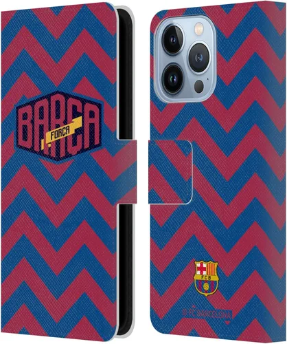Vista 31 de Head Case Designs Funda de piel con licencia oficial del FC Barcelona con logotipo y patrón de Forca Barca, compatible con Apple iPhone 11