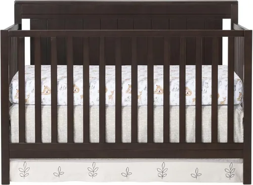 Vista 10 de Oxford Baby Lazio - Juego de 2 cunas convertibles 4 en 1 para bebé, color blanco nieve, certificado GreenGuard Gold Perfect Comfort, colchón