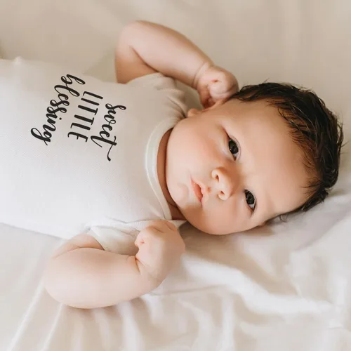 Vista 32 de Printique Body unisex orgánico certificado GOTS para bebés de 0 a 18 meses - Citas divertidas