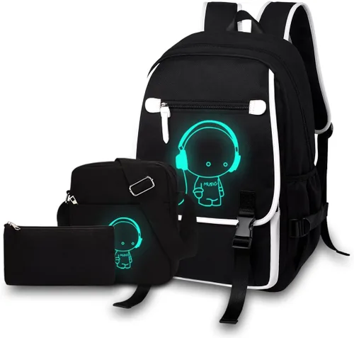 Vista 9 de Asge - Mochila de nylon para mujer, de moda, para la escuela, Camouflaje, Mediana