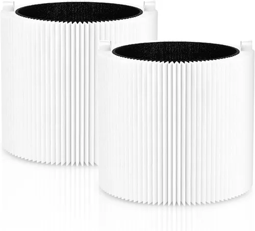 Vista 6 de Filtros de repuesto 411i Max 411a para purificador de aire Blueair 411i Max y 411a Max, filtro de partículas F4MAX y carbón activado, paquete de 2