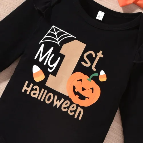 Vista 5 de Aalizzwell Falda para bebé recién nacida, traje de Halloween