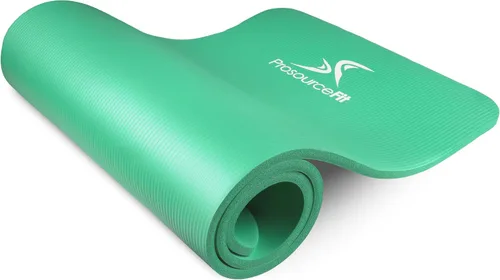 Vista 12 de ProsourceFit Extra Thick Yoga and Pilates Mat 1/2” (13mm) or 1" (25mm), 71-inch Long High Density Exercise Mat with Comfort Foam and Carrying Strap