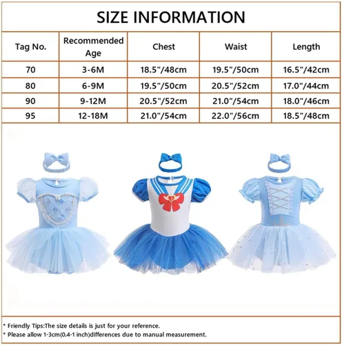 Vista 4 de Disfraz de princesa Sofía Belle Blanca como la nieve para niñas, Halloween, Navidad, cumpleaños, vestido tutú con diadema