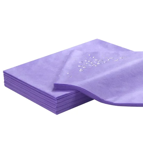 Vista 2 de 100 sábanas para mesa de masaje, 31 x 71 pulgadas, impermeables, desechables, de tela no tejida, funda protectora transpirable para terapia