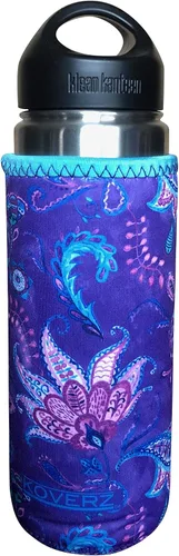 Vista 63 de Funda de neopreno para botella de agua Koverz, funda de neopreno, se ajusta a botellas de agua de 24-30 oz, lavable y reutilizable, tamaño grande