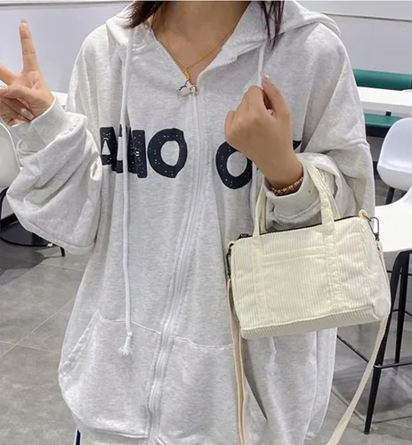 Vista 3 de Bolsos cruzados para mujer, bolsos de pana estilo hobo para el hombro, bolsos cruzados, carteras, bolso pequeño 2023