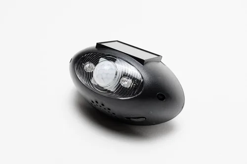 Vista 2 de Alarma con Sensor de movimiento de poder solar.