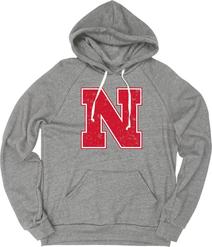 Vista 25 de Blue 84 NCAA - Sudadera con capucha de triple mezcla para hombre