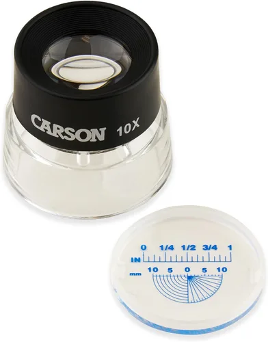 Vista 3 de Carson LumiLoupe 4.5x Power - Lupa de soporte preenfocado (LL-55)