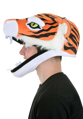Vista 3 de Gorro Peluche Jawesome de Tigre Multicolor