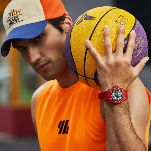 Vista 6 de Relojes automáticos para hombre, reloj impermeable hasta 164.0 ft, reloj analógico de esqueleto mecánico de lujo, correas de reloj de silicona