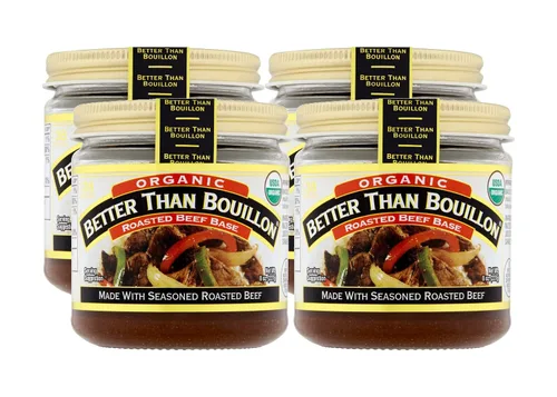 Vista 10 de Better Than Bouillon Base de Carne de Res Asada Orgánica, Hecha con Carne de Res Asada Sazonada, USDA Orgánico, Base Mezclable para Sabor Adicional