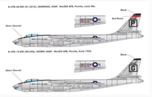Vista 8 de Academy 1: 144 - Boeing B-47 Stratojet