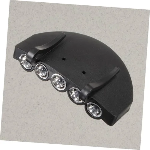 Vista 5 de 5 linternas de faro de sombrero duro, linternas para cabeza, linternas de sombrero con clip en LED giratorio, luz de casquillo giratorio, accesorios