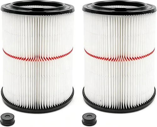 Vista 6 de 1 paquete de filtro de cartucho húmedo/seco de repuesto para aspiradora Craftsman 9-17816, compatible con aspiradoras de 5 galones y más grandes