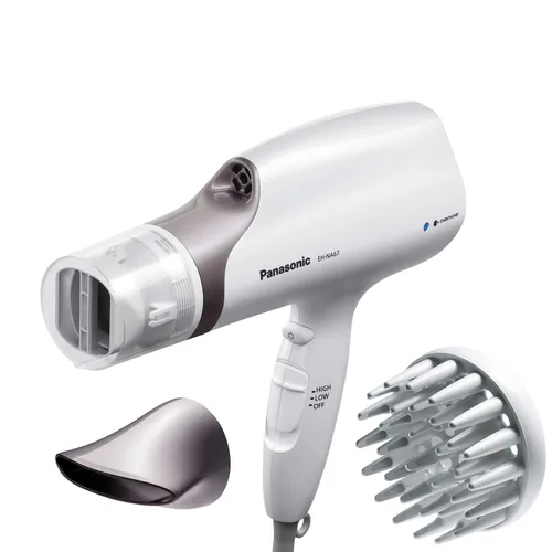 Vista 11 de Panasonic Nanoe Secador de Pelo de Salón, Boquilla Oscilante de Secado Rápido, Secador con Difusor, Accesorios Concentradores, 3 Ajustes