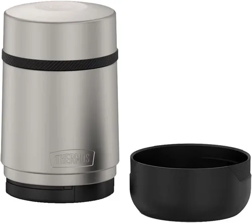 Vista 5 de THERMOS ALTA Series, Tarro de alimentos de acero inoxidable de 18 onzas, acero mate/negro espresso