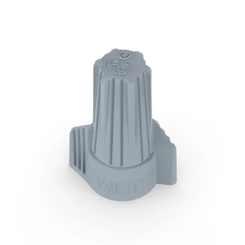 Vista 5 de Ideal - Conector de cable eléctrico (30-342), caja de 50 tuercas de alambre roscadas suaves para 16 a 6 AWG con alas barridas