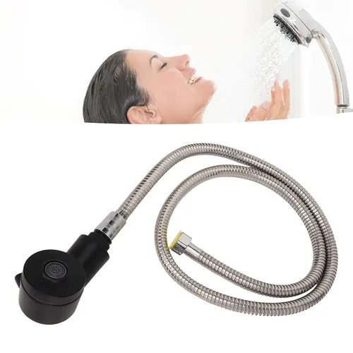 Vista 2 de YUYTE Pulverizador de tazón de champú de salón, rociador de manguera de tazón de champú, antifugas, buen sellado, rociador de galvanoplastia, juego