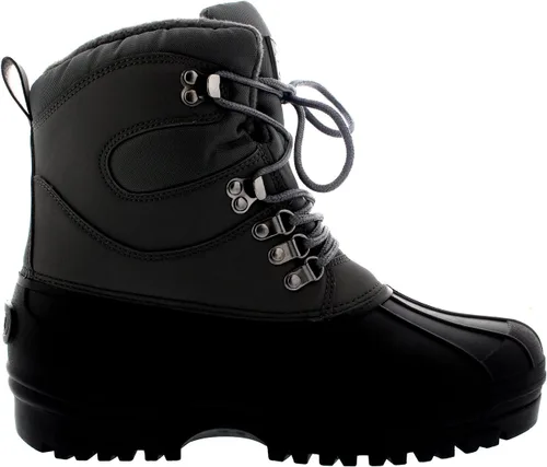 Vista 4 de Botas para lluvia y nieve, a la altura del tobillo, impermeables para hombre