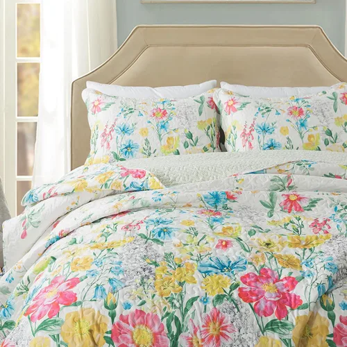Vista 33 de Travan Juegos de Edredón de 2 Piezas Twin con Sham, Ropa de Cama de Gran Tamaño, Colcha Reversible, Juego de Cubrecama Suave, Tamaño Twin